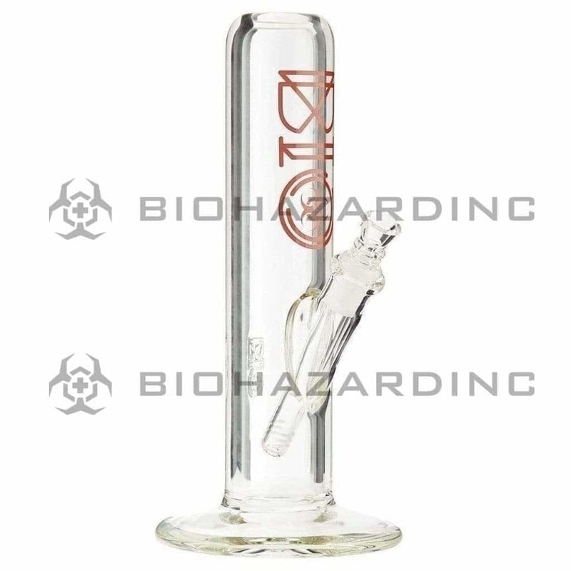 Bio Glass Glass Bong 12" BIO 60mm x 9mm Straight - Red