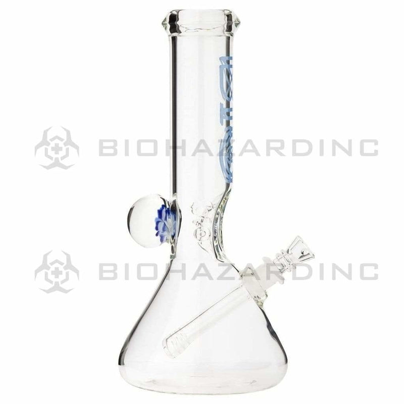 Bio Glass Glass Bong 12" BIO Marble Beaker - Blue