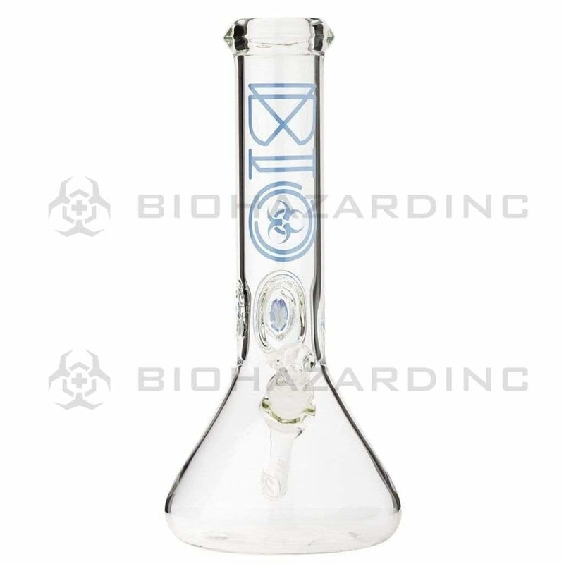 Bio Glass Glass Bong 12" BIO Marble Beaker - Blue