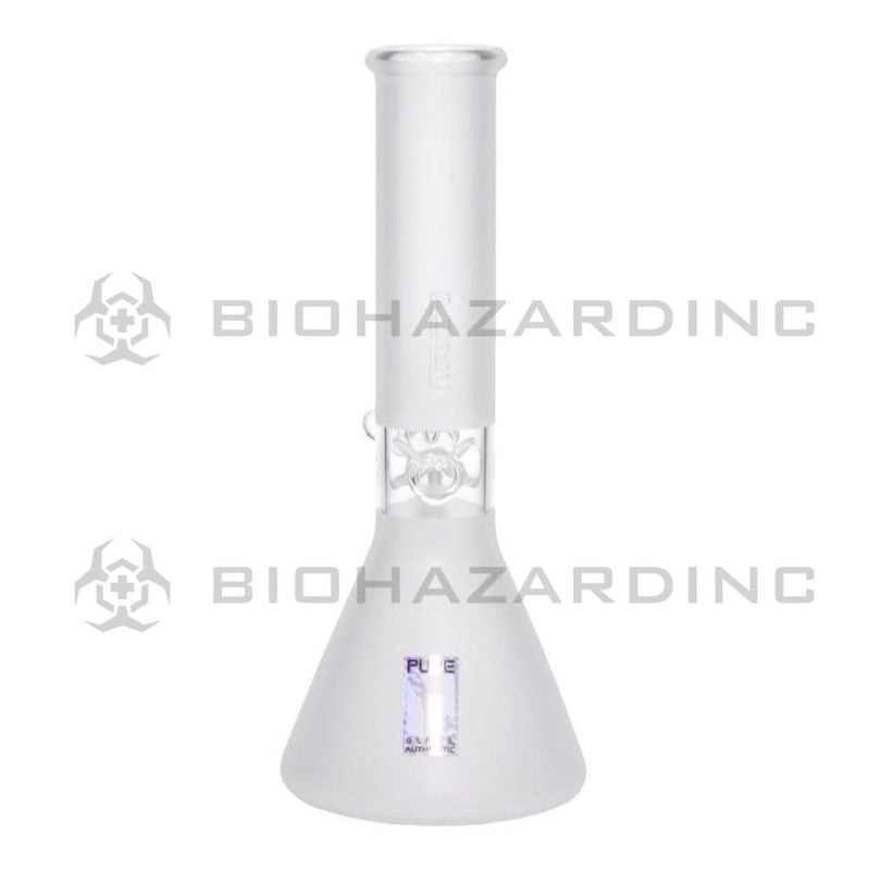 Pure Glass Glass Bong 12" PURE Classic Beaker Bong - Clear Frost