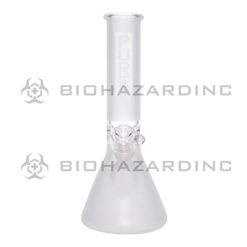 Pure Glass Glass Bong 12" PURE Classic Beaker Bong - Clear Frost