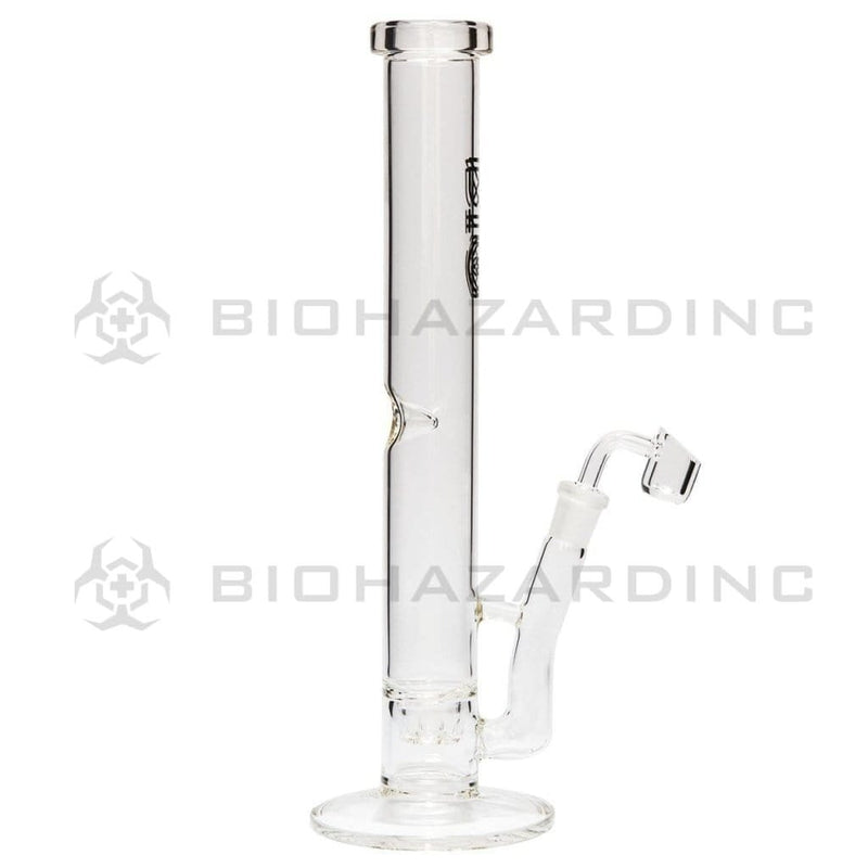 Bio Glass Glass Bong 13" BIO CHEMYST Stemless Diffuser Bong - Black