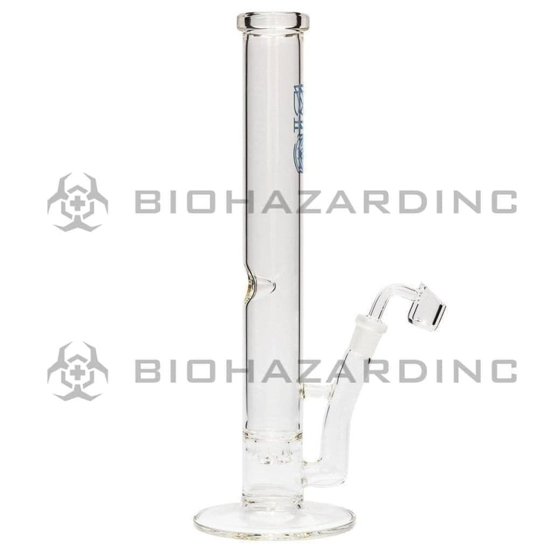 Bio Glass Glass Bong 13" BIO CHEMYST Stemless Diffuser Bong - Blue