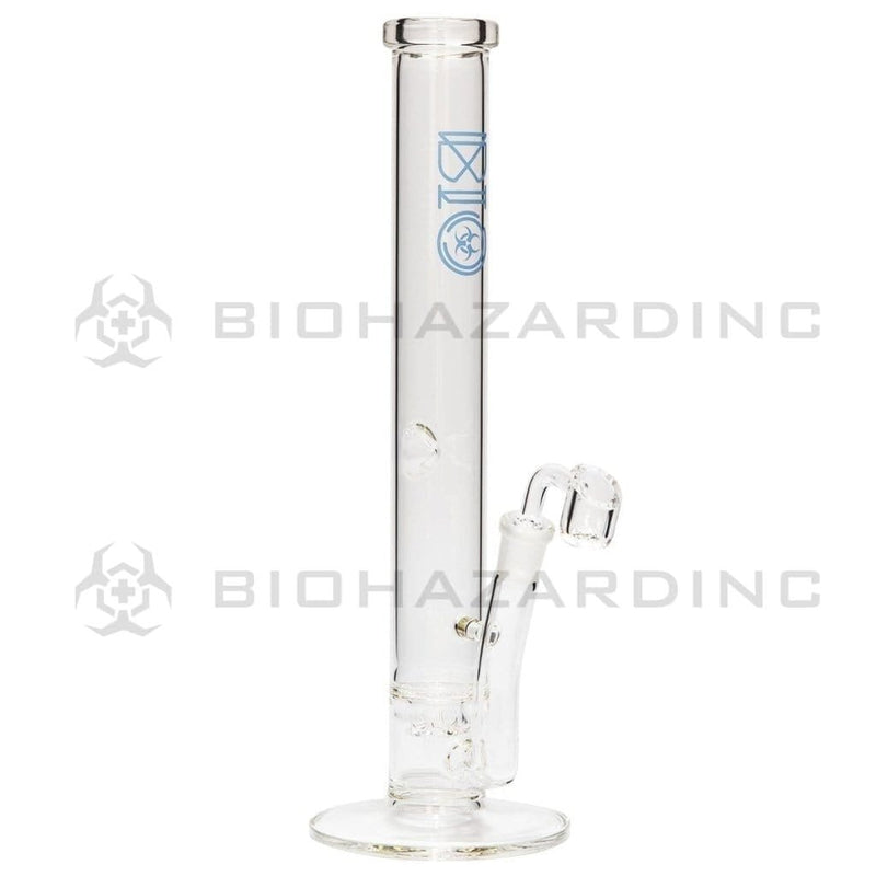 Bio Glass Glass Bong 13" BIO CHEMYST Stemless Diffuser Bong - Blue