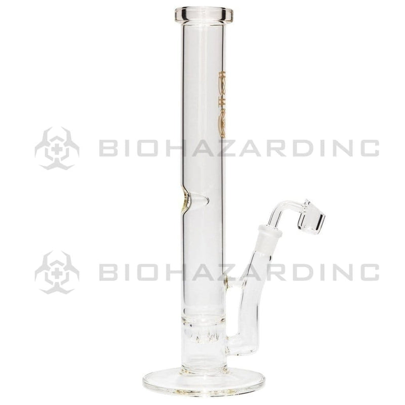 Bio Glass Glass Bong 13" BIO CHEMYST Stemless Diffuser Bong - Gold