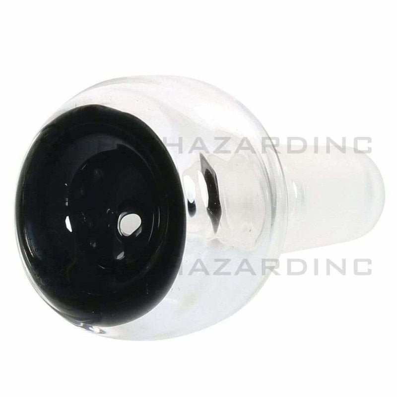 Biohazard Inc 14mm Bowl 14MM BOWL 5 HOLE BLACK TRIM