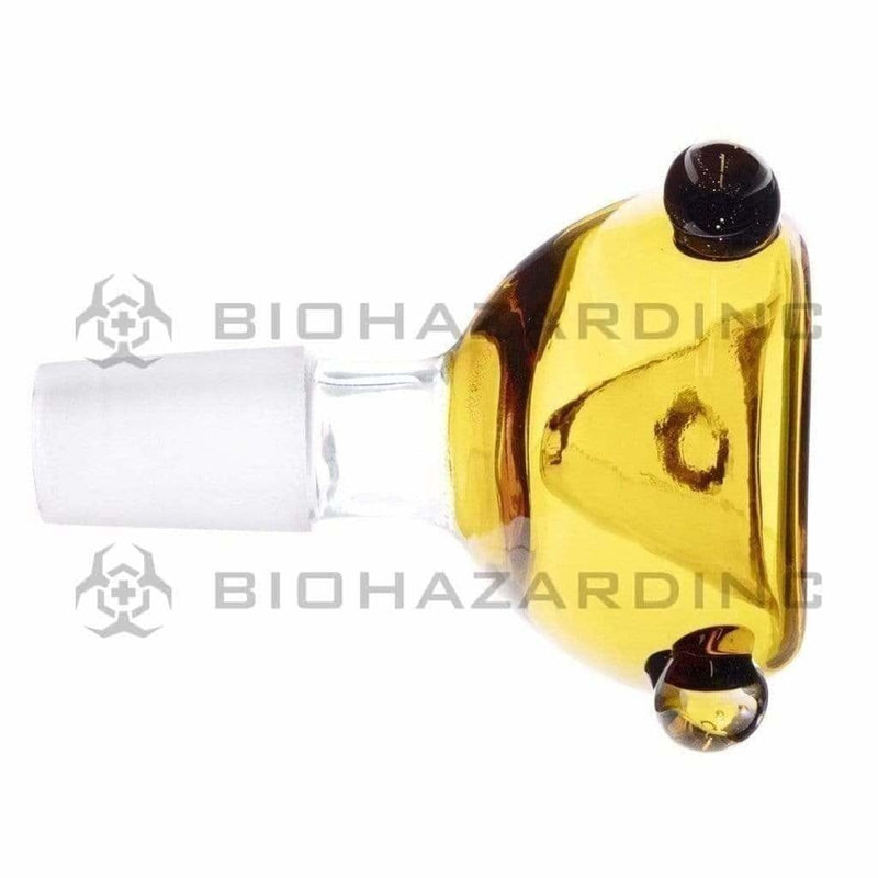 Biohazard Inc 14mm Bowl 14mm Bowl - Amber