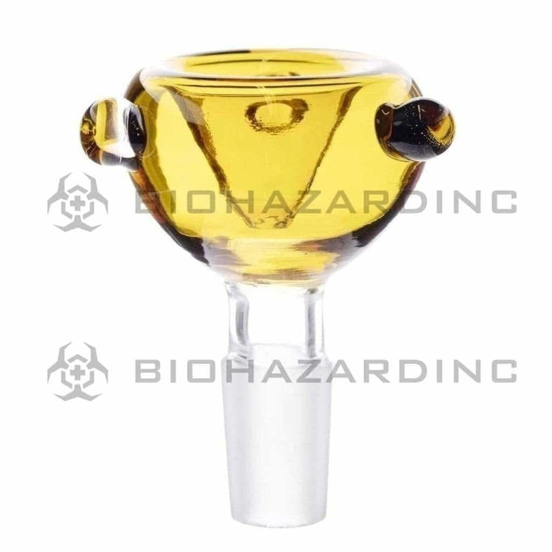 Biohazard Inc 14mm Bowl 14mm Bowl - Amber