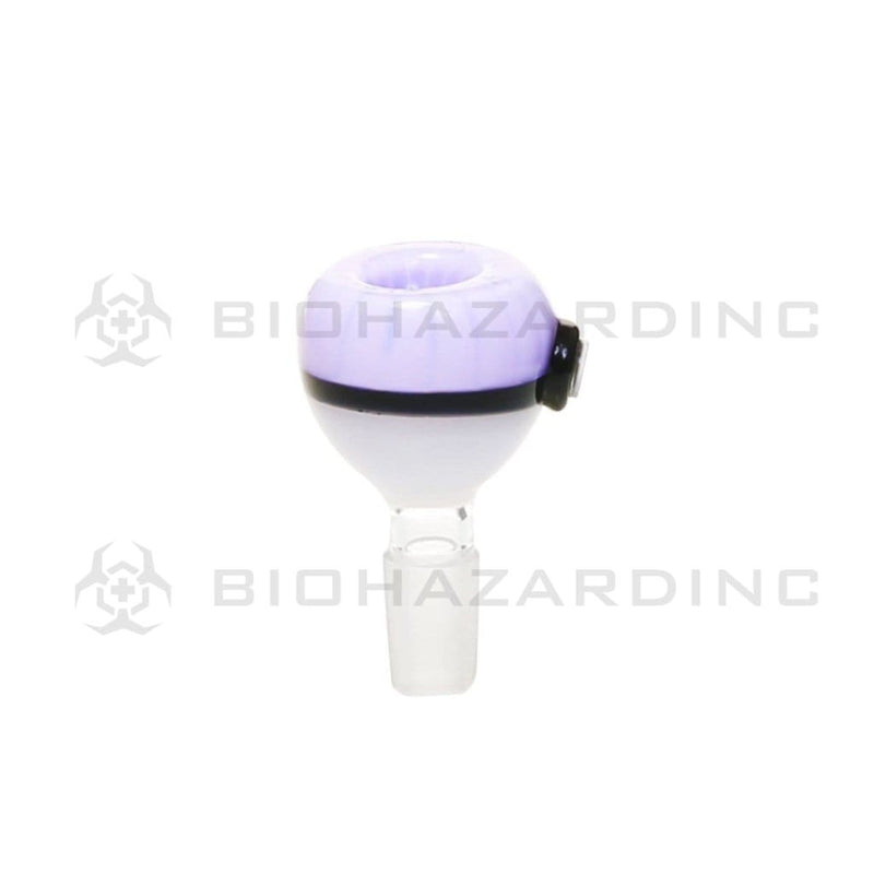 Biohazard Inc 14mm Bowl 14mm Poke Bowl - Purple