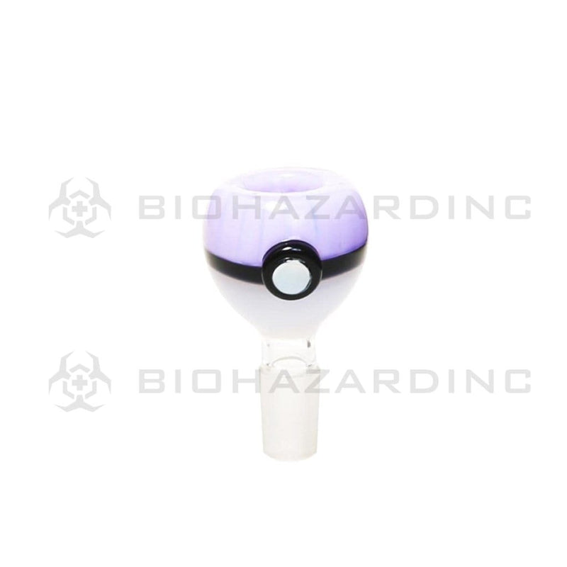 Biohazard Inc 14mm Bowl 14mm Poke Bowl - Purple