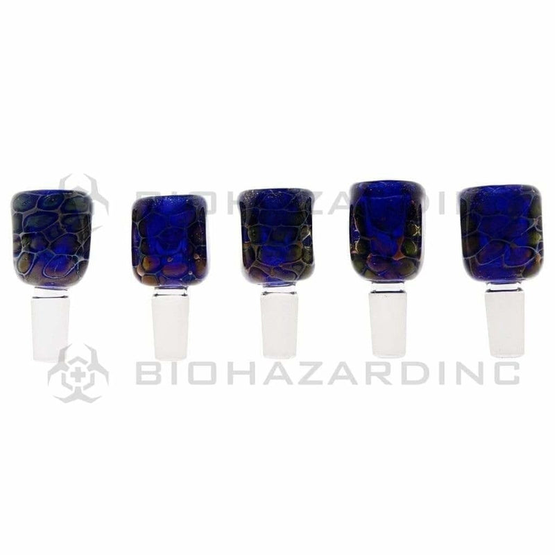 Biohazard Inc 14mm Bowl 14mm Tortoise Shell Bowl - 5 Pack