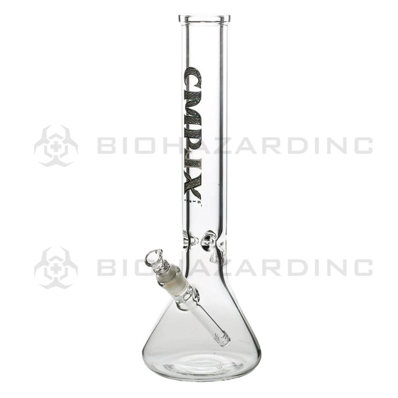 CMPLX Glass Bong 15" 9mm CMPLX Beaker - White