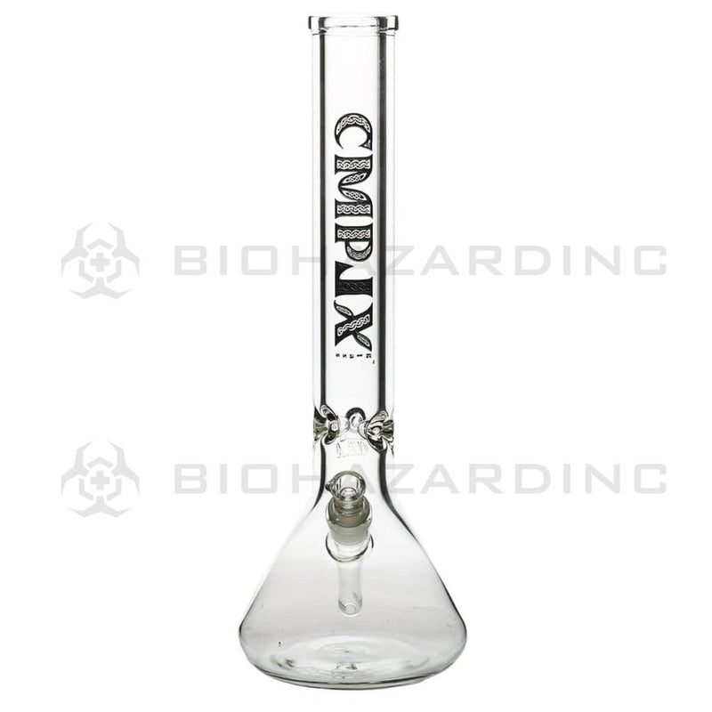 CMPLX Glass Bong 15" CMPLX Beaker Waterpipe | 50mm x 9mm - Black