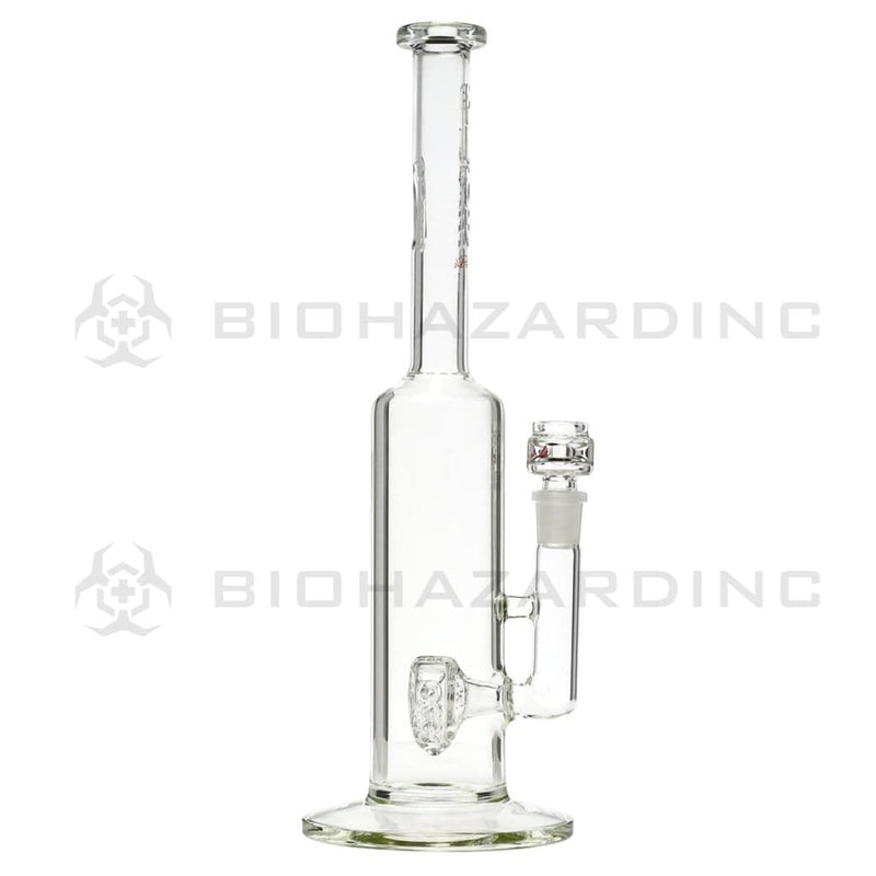 Pure Glass Glass Bong 15" PURE Pink Paradise Cove Bong w/ Heart Perc - Clear