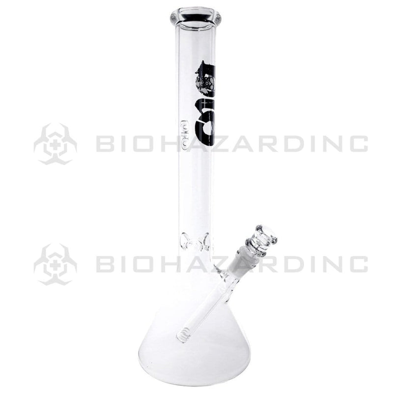 Bio Glass Glass Bong 16" BIO Beaker Bong - Black