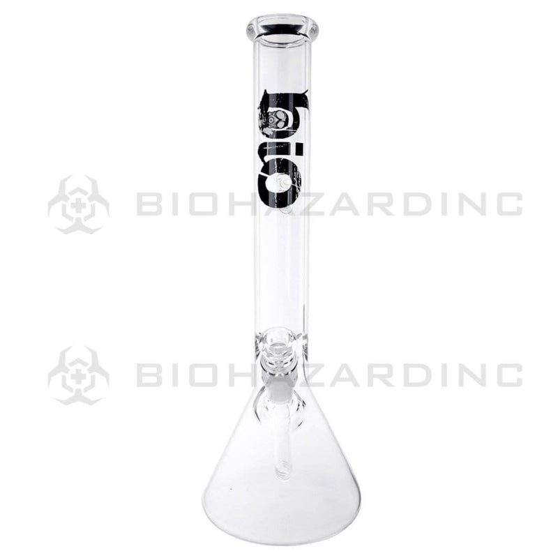 Bio Glass Glass Bong 16" BIO Beaker Bong - Black