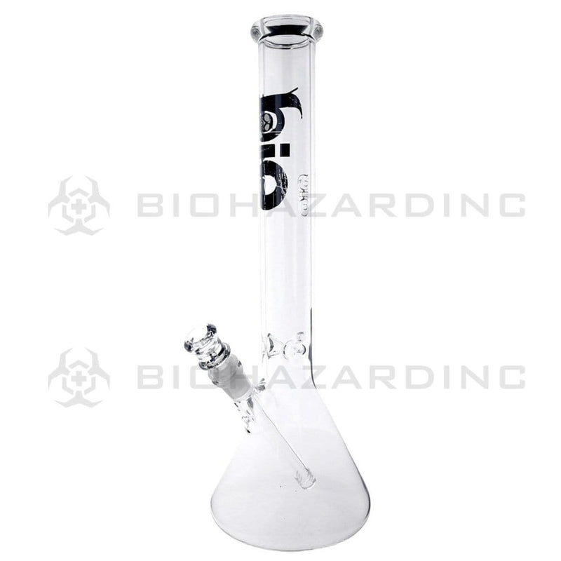 Bio Glass Glass Bong 16" BIO Beaker Bong - Black