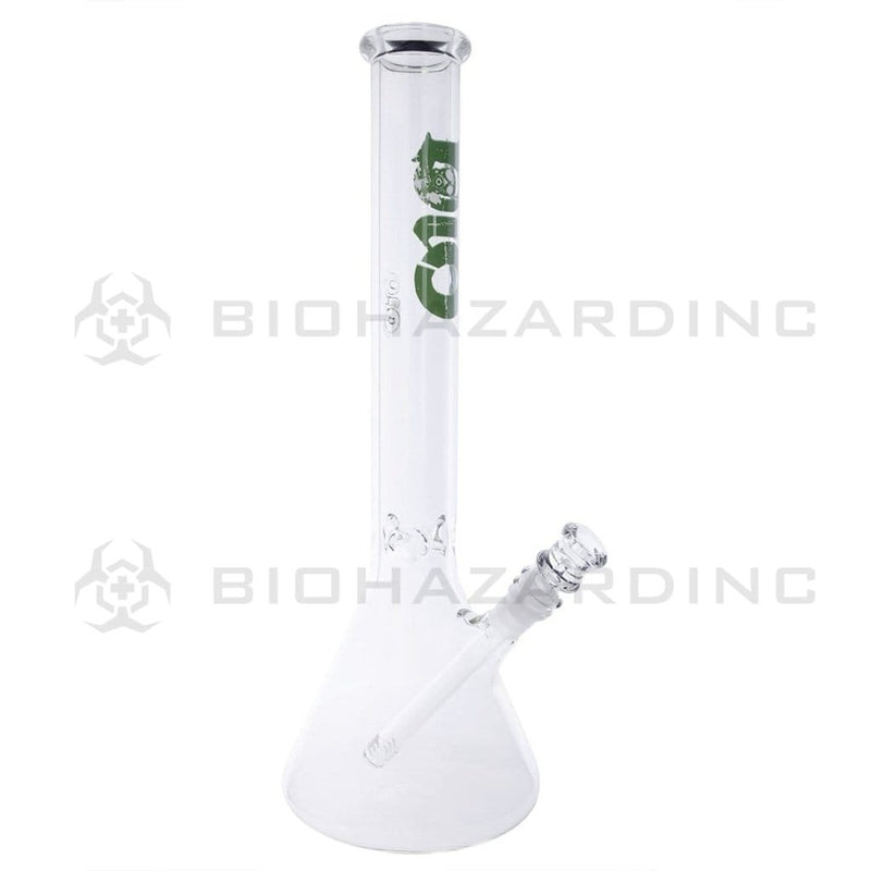 Bio Glass Glass Bong 16" BIO Beaker Bong - Green