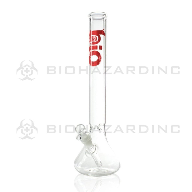 Bio Glass Glass Bong 16" BIO Beaker Bong - Red