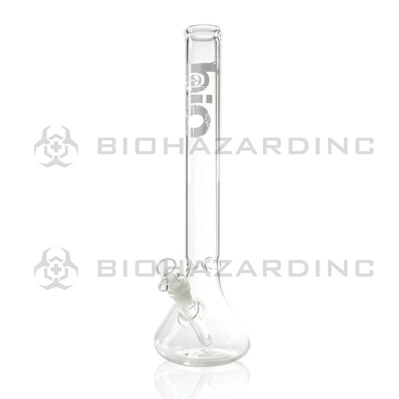 Bio Glass Glass Bong 16" BIO Beaker Bong - White