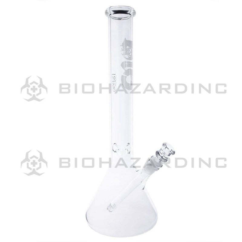 Bio Glass Glass Bong 16" BIO Beaker Bong - White