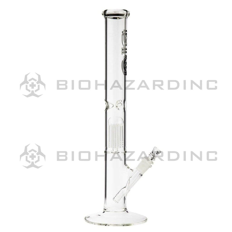 Bio Glass Glass Bong 18" BIO 10 Arm Tree Percolator Straight - Black Logo