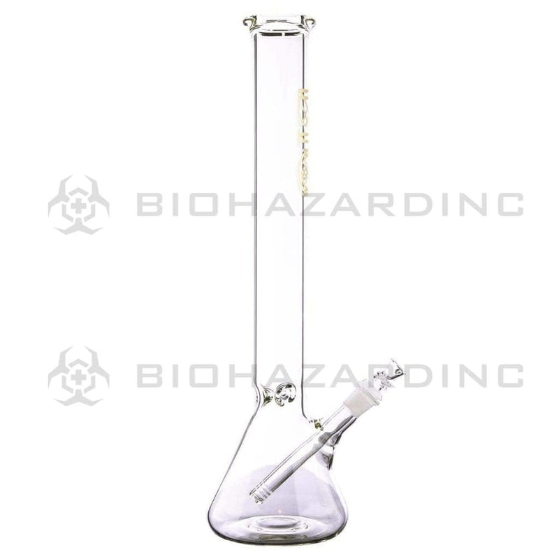 Biohazard Inc Glass Bong 18" BIO 50mm Beaker - Gold