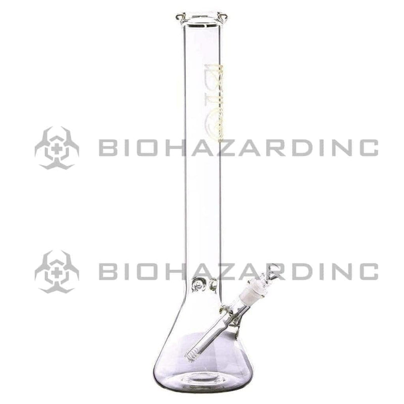 Biohazard Inc Glass Bong 18" BIO 50mm Beaker - Gold