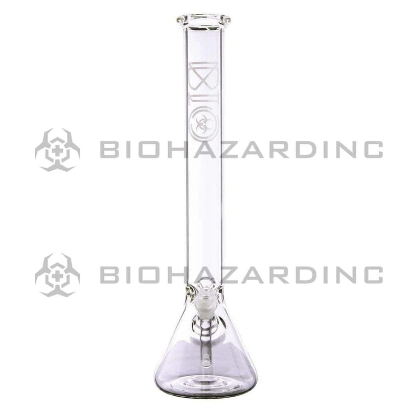 Bio Glass Glass Bong 18" BIO 50mm Beaker - White