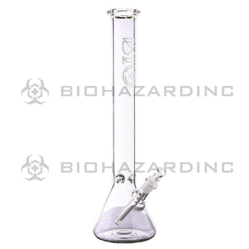 Bio Glass Glass Bong 18" BIO 50mm Beaker - White