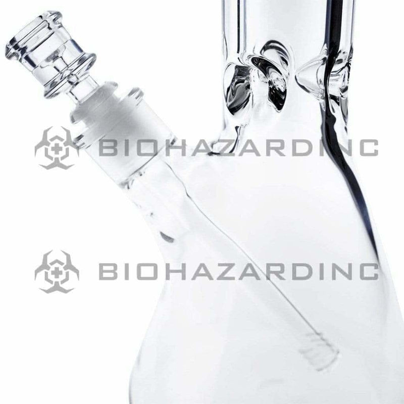 Bio Glass Glass Bong 18" BIO Heavy Beaker Bong - Silver