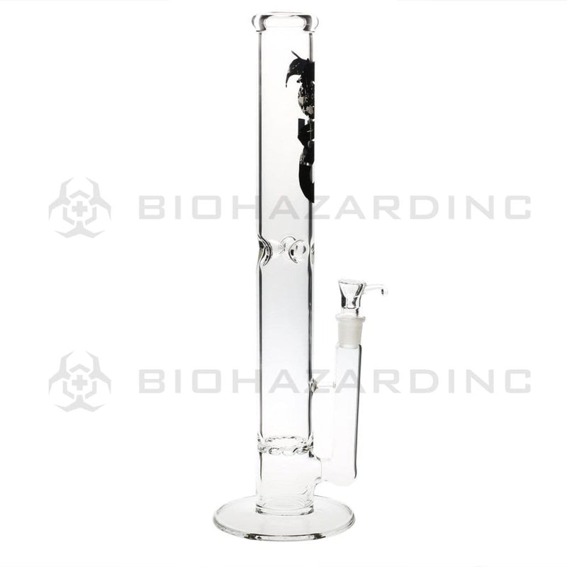 Bio Glass Glass Bong 18" BIO Hurricane Water Pipe - Black Logo