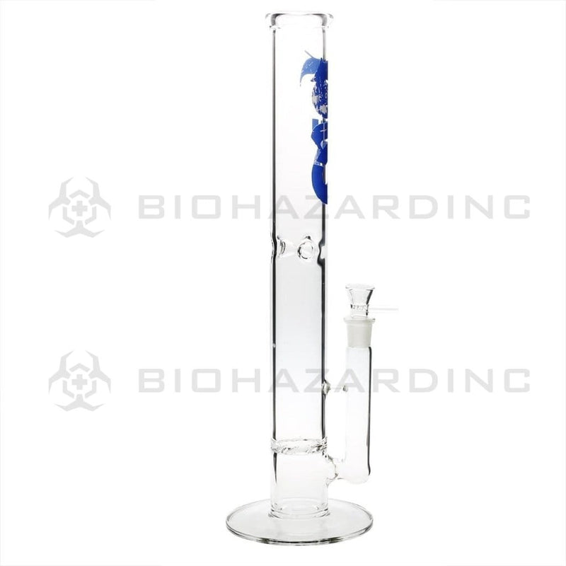 Bio Glass Glass Bong 18" BIO Hurricane Water Pipe - Blue Logo