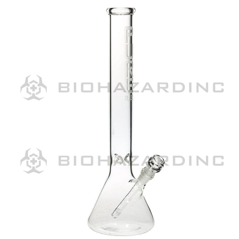 Pure Glass Glass Bong 18" PURE Classic Beaker Bong - Clear