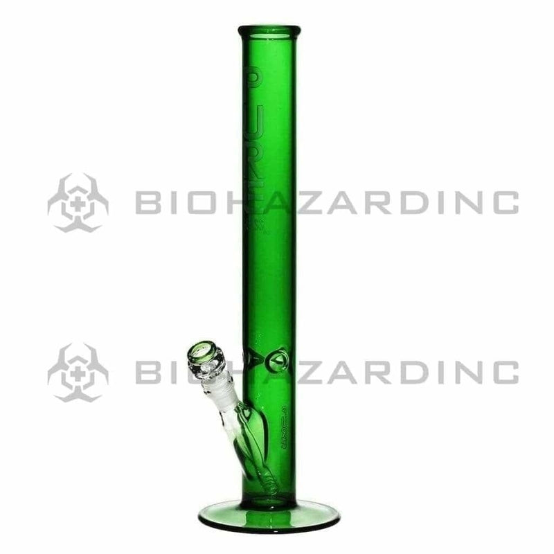 Pure Glass Glass Bong 18" PURE Classic Straight Bong - Green