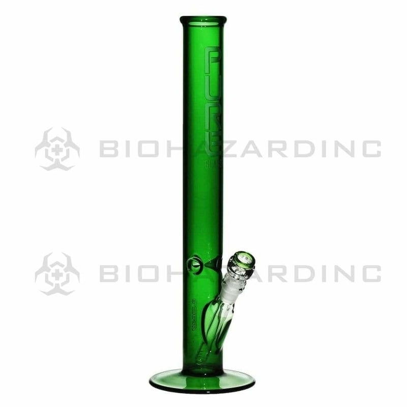 Pure Glass Glass Bong 18" PURE Classic Straight Bong - Green