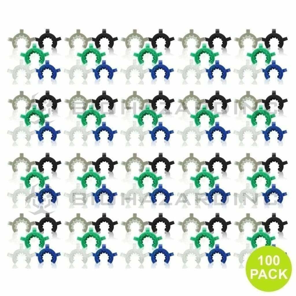 Biohazard Inc Bong Accessory 19mm Clip - 100 Count