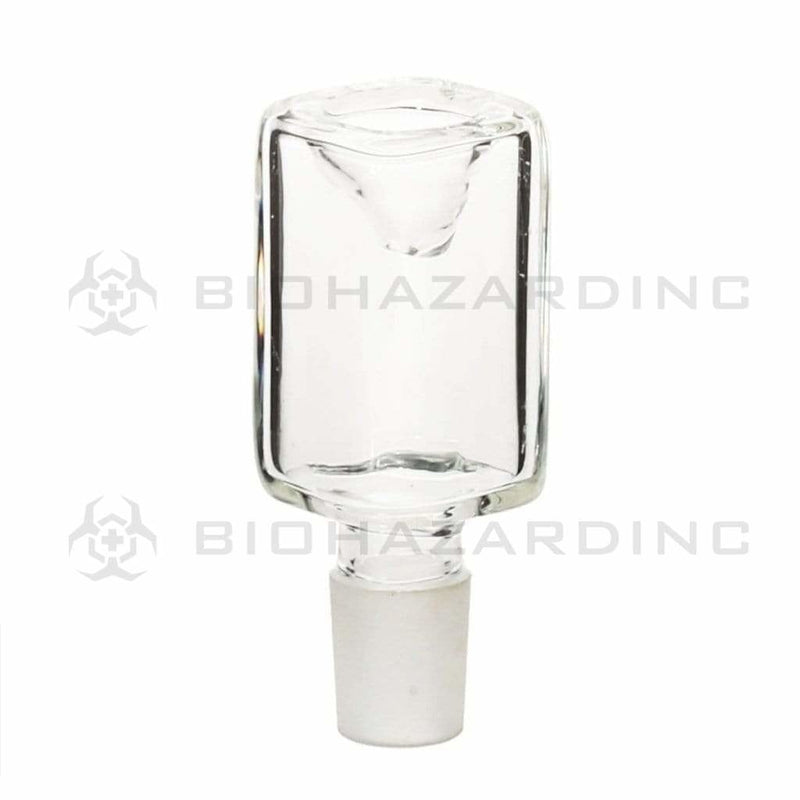 Biohazard Inc 19mm Bowl 19mm Rectangle Bowl - Clear