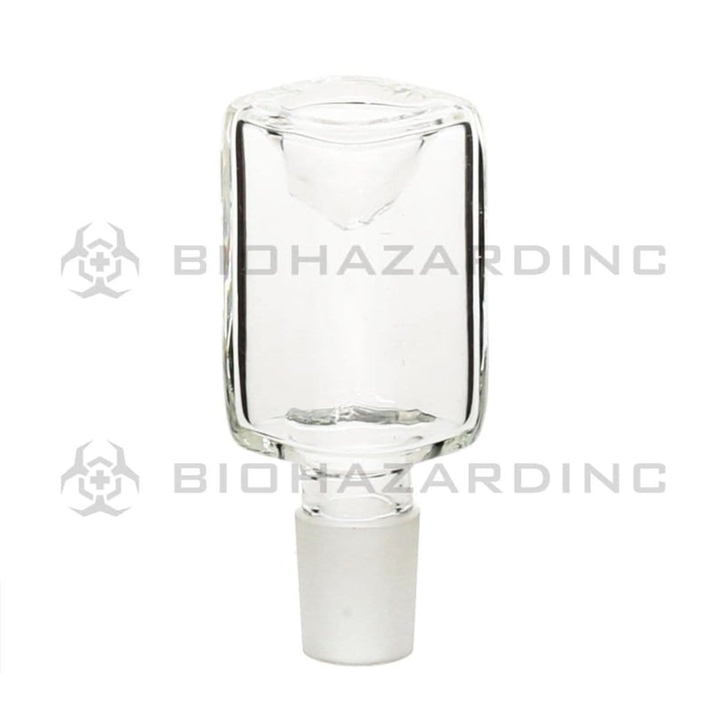 Biohazard Inc 19mm Bowl 19mm Rectangle Bowl - Clear  5 pack