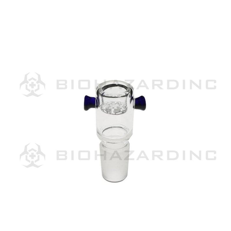 Biohazard Inc 19mm Bowl 19mm Screen Bowl -  Blue Handles