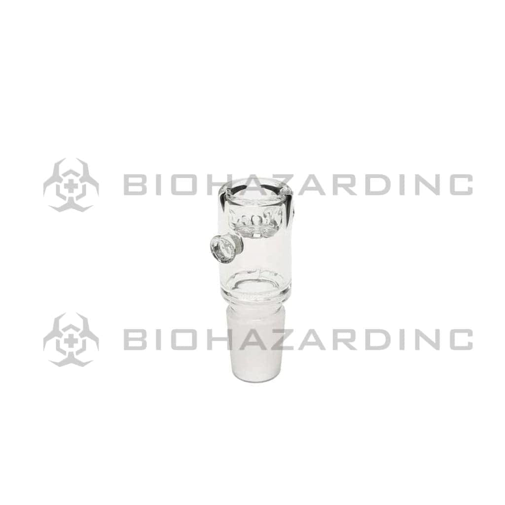 Biohazard Inc 19mm Bowl 19mm Screen Bowl -  Clear Handles