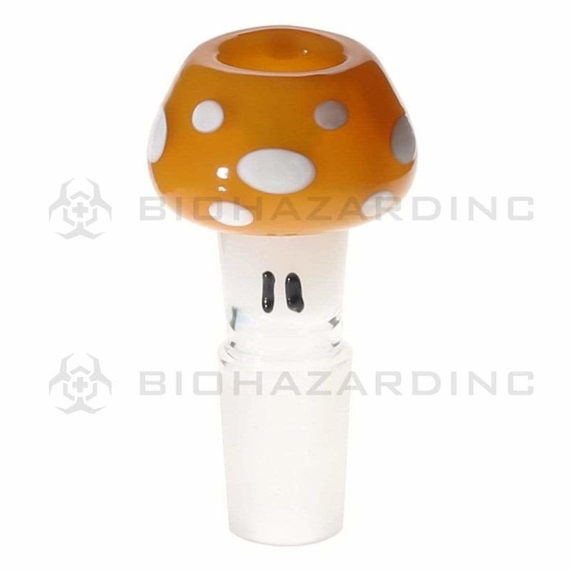 Biohazard Inc 19mm Bowl 19mm Yellow Mushroom Bowl