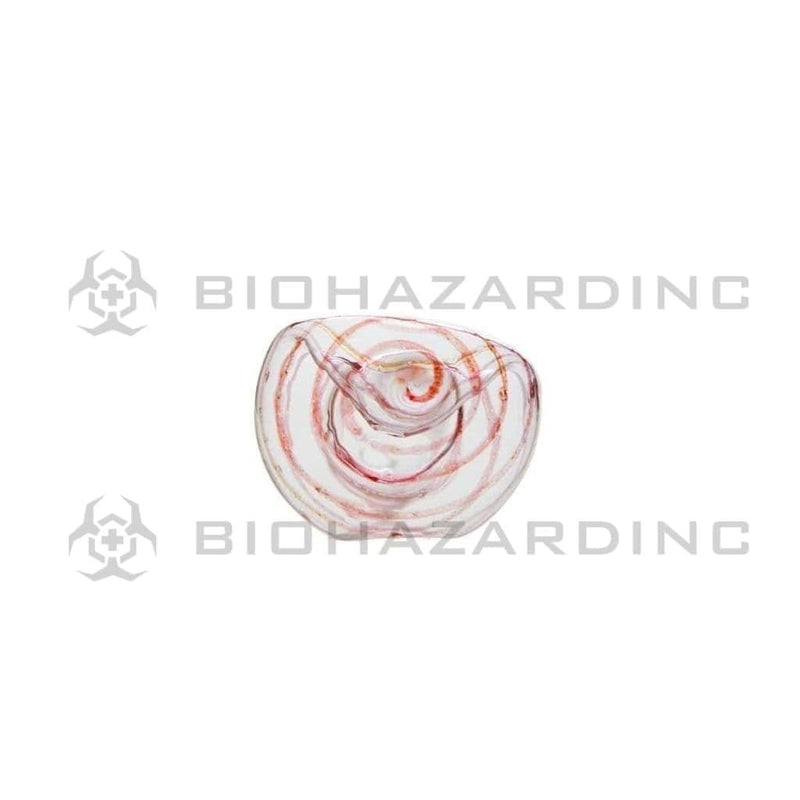 Biohazard Inc Glass Hand Pipe 2-3"  Peanut Glass Hand Pipe - 100 Count