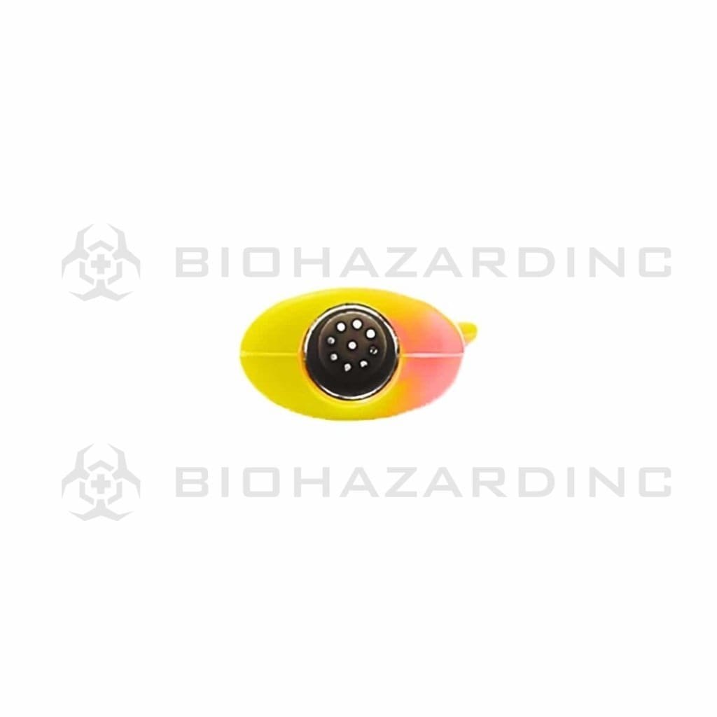 Biohazard Inc Hand Pipe Accessory 2" Silicone Hitter Pipe -  Rasta
