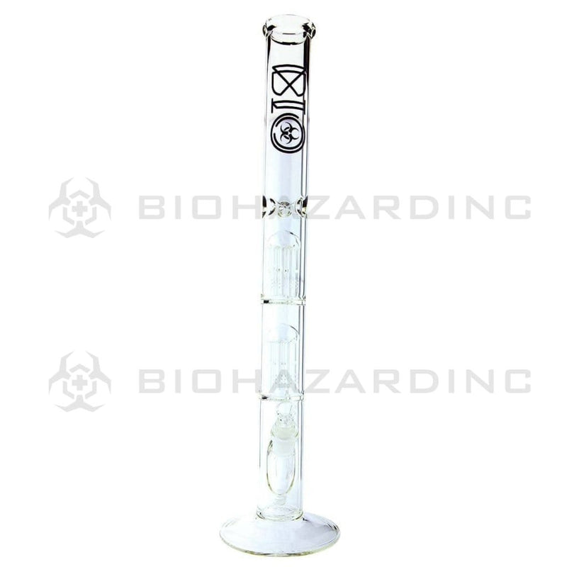 Bio Glass Glass Bong 22" BIO Double 10 Arm Tree Straight- Black