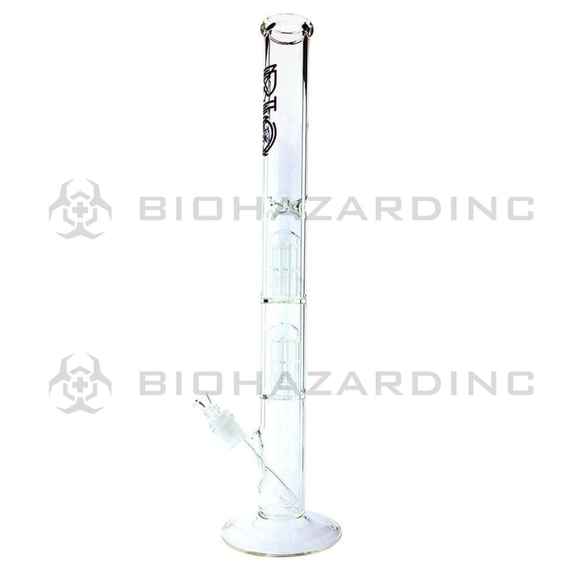 Bio Glass Glass Bong 22" BIO Double 10 Arm Tree Straight- Black