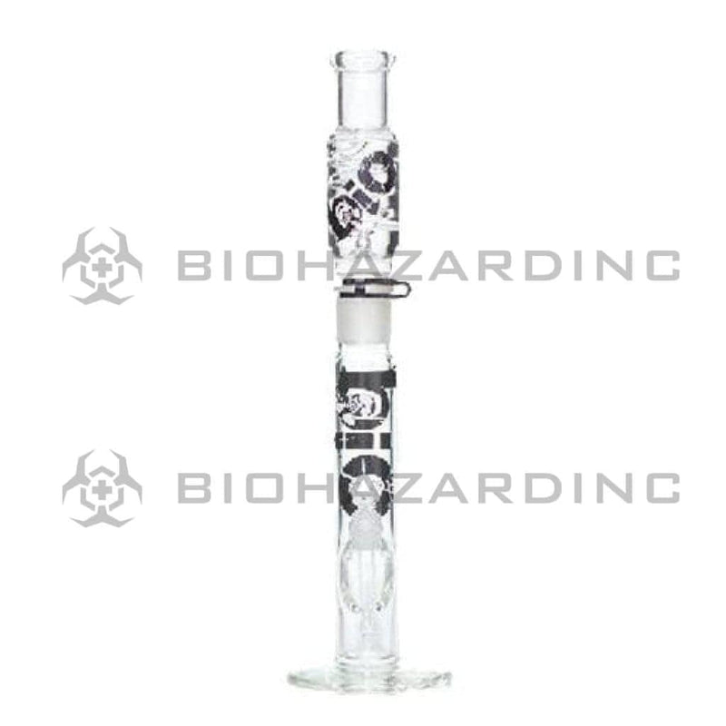 Bio Glass Glass Bong 22" BIO Freezable Coil Straight Water Pipe - Clear