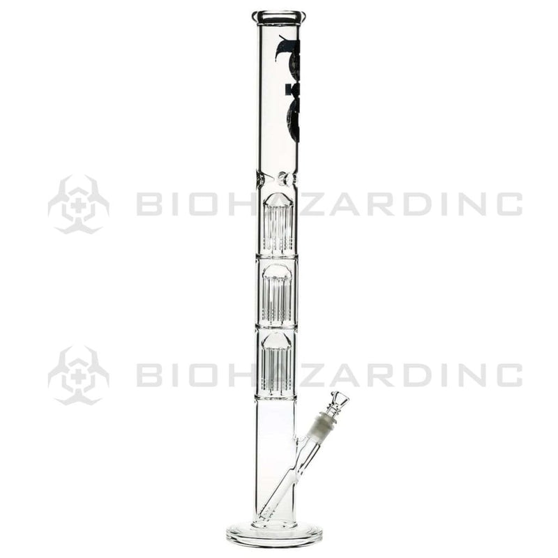 Bio Glass Glass Bong 26" BIO 3 Tree Straight - Black