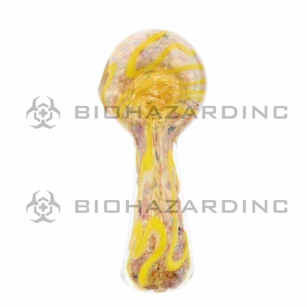 Biohazard Inc 3" Frit Handpipe - Assorted Colors