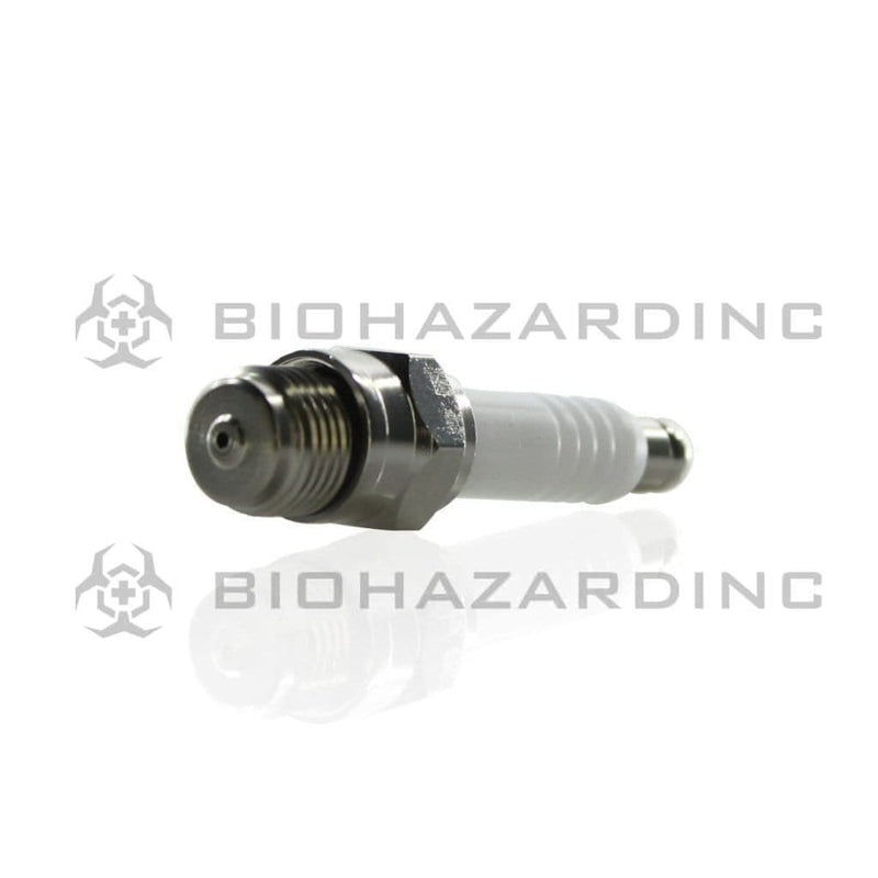 Biohazard Inc Metal Hand Pipe 3" Sparkplug Pipe